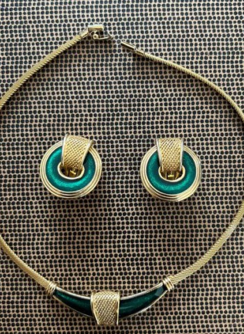 Сет колье и серьги Orena винтаж